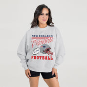 NEW ENGLAND PATRIOTS HOME TURF PREMIUM FLEECE CREWNECK PULLOVER