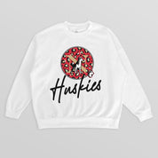 NORTHEASTERN HUSKIES WILD BREAKTHROUGH PREMIUM FLEECE CREWNECK PULLOVER