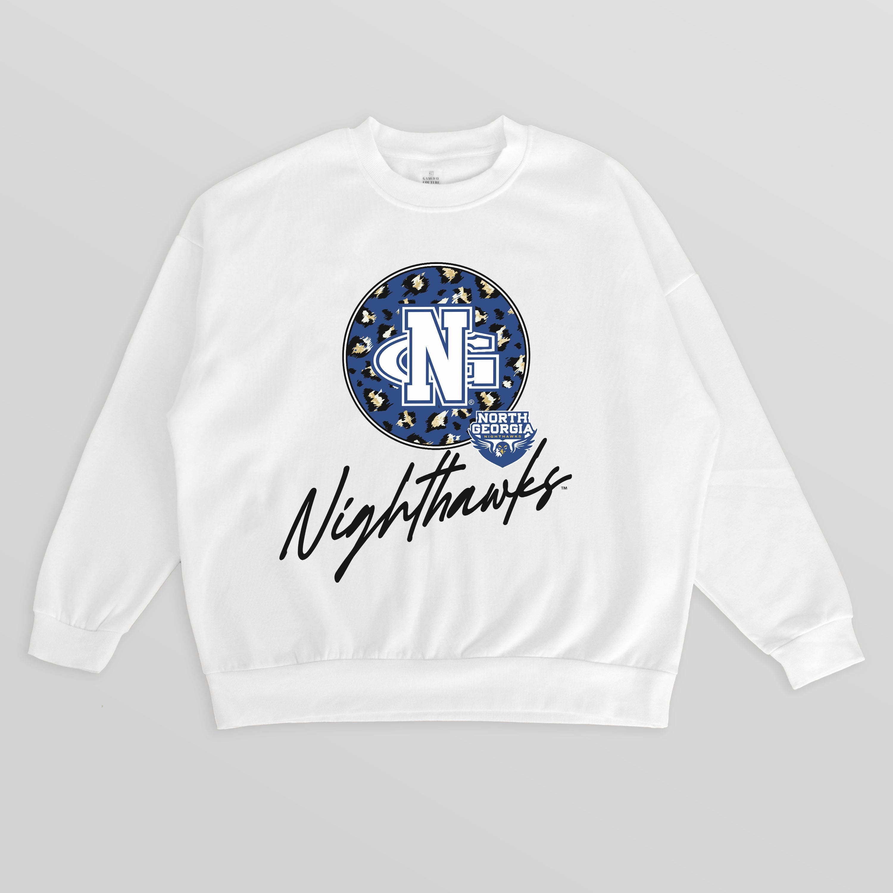 NORTH GEORGIA NIGHTHAWKS WILD BREAKTHROUGH PREMIUM FLEECE CREWNECK PULLOVER