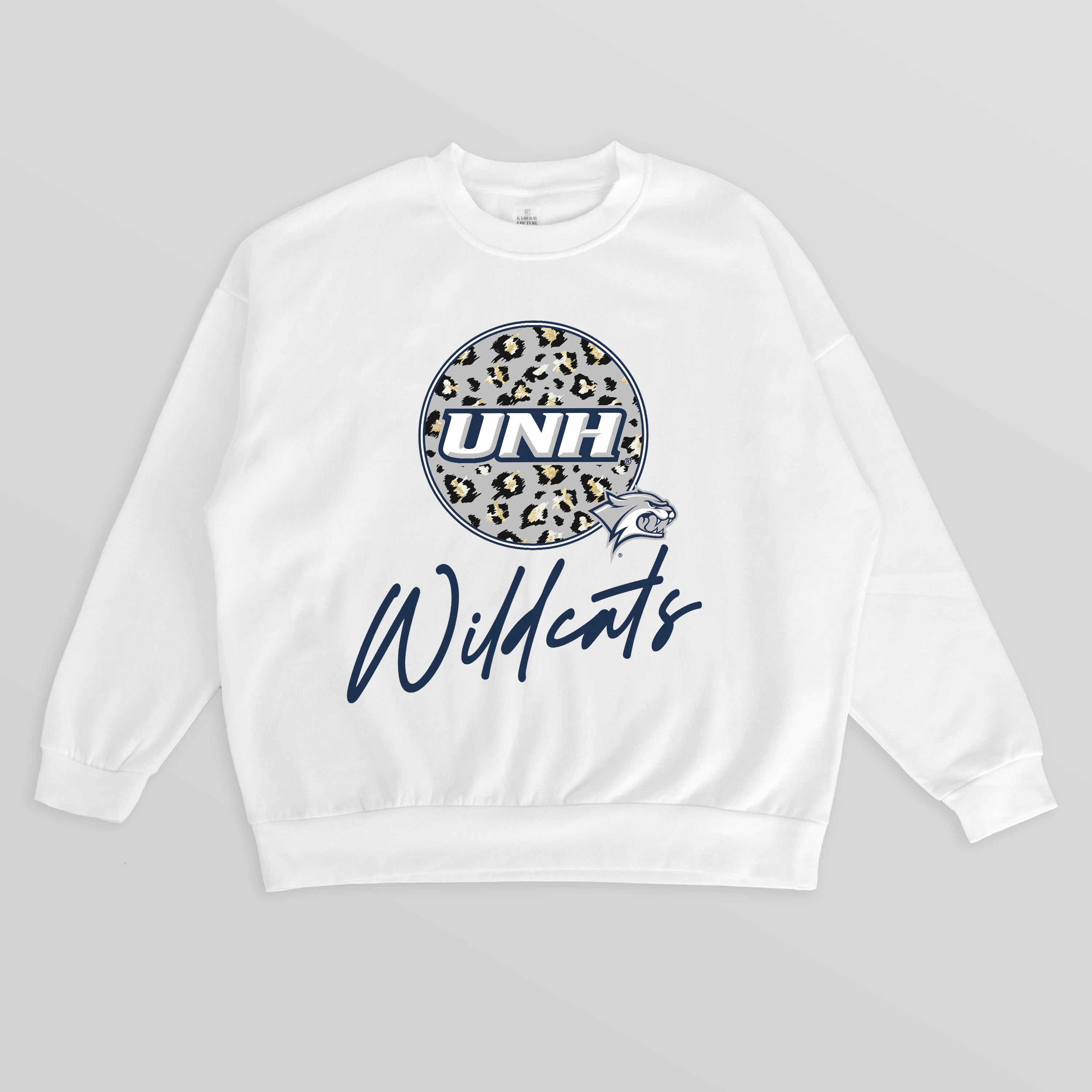 NEW HAMPSHIRE WILDCATS WILD BREAKTHROUGH PREMIUM FLEECE CREWNECK PULLOVER