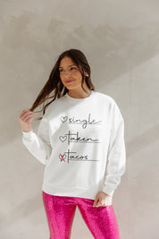 STATUS CHECKLIST PREMIUM FLEECE DROP SHOULDER CREWNECK SWEATSHIRT