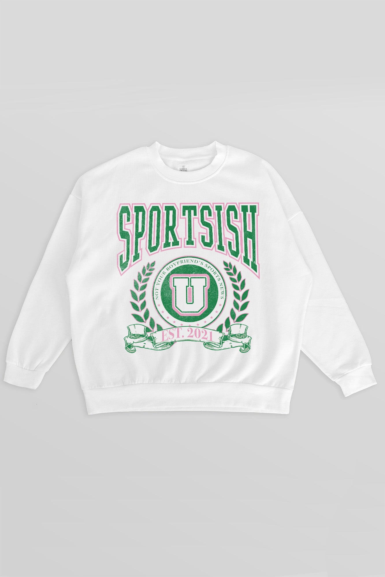 THE SPORTSISH U PREMIUM FLEECE CREWNECK PULLOVER