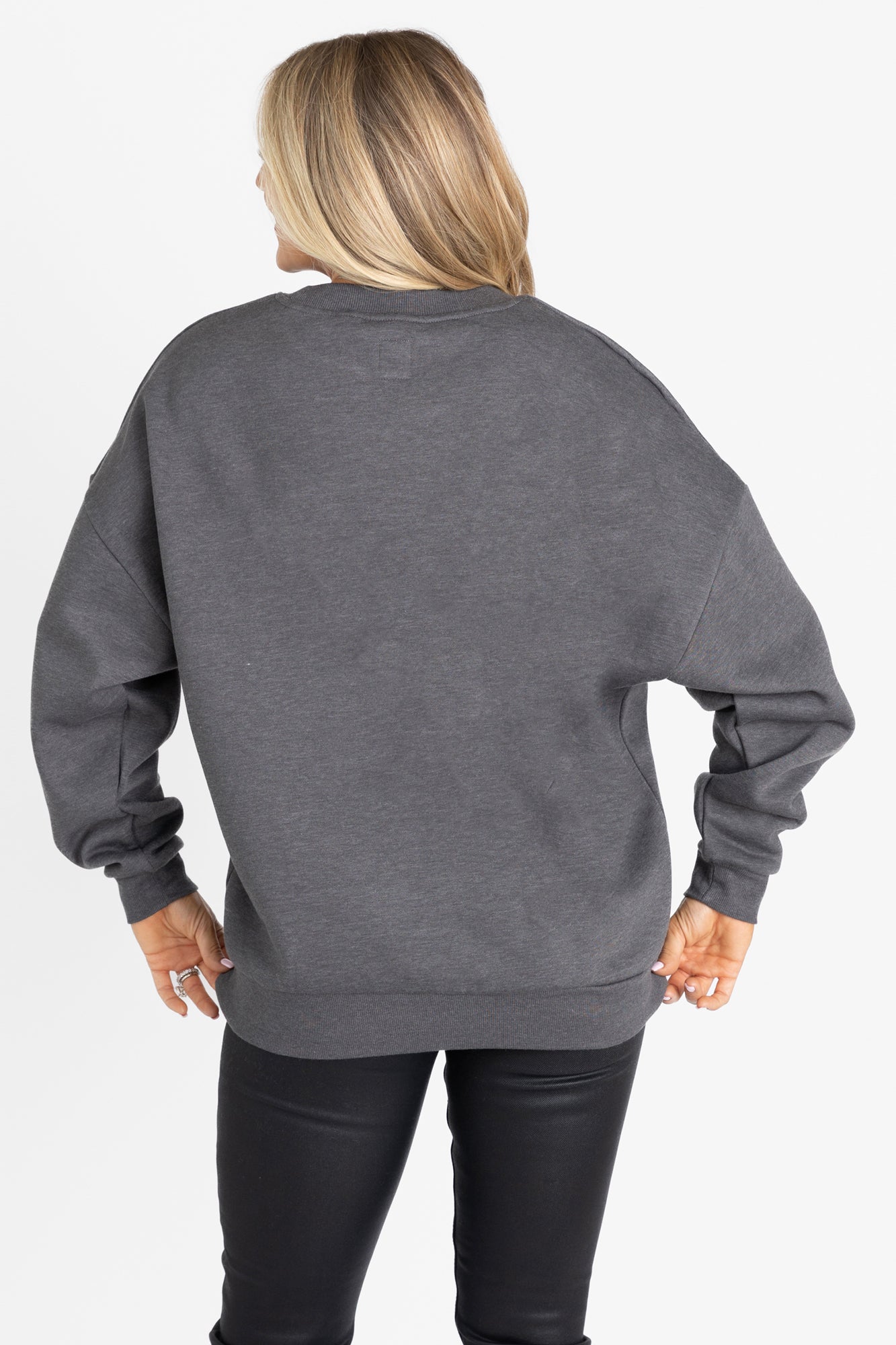NEW ORLEANS SAINTS RISING STAR PREMIUM FLEECE CREWNECK PULLOVER