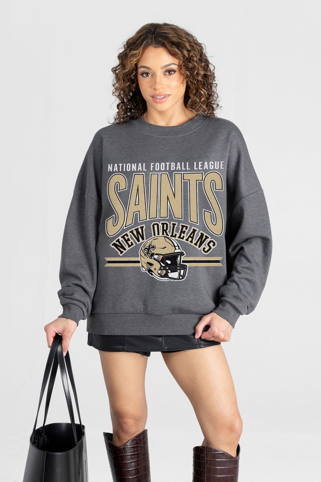 NEW ORLEANS SAINTS KICKOFF CLASSIC PREMIUM FLEECE PULLOVER