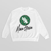NORTH TEXAS MEAN GREEN WILD BREAKTHROUGH PREMIUM FLEECE CREWNECK PULLOVER