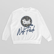 NEVADA WOLF PACK WILD BREAKTHROUGH PREMIUM FLEECE CREWNECK PULLOVER