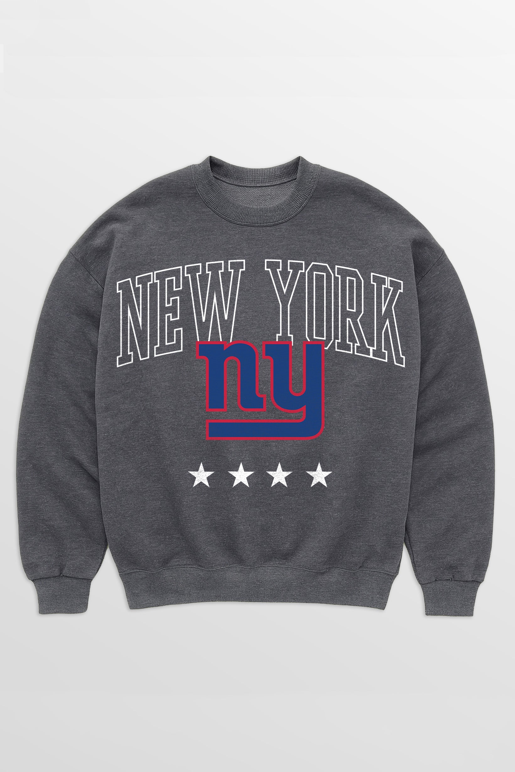 NEW YORK GIANTS RISING STAR PREMIUM FLEECE CREWNECK PULLOVER