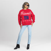 NEW YORK GIANTS LEGACY CLUB PREMIUM FLEECE CREWNECK PULLOVER