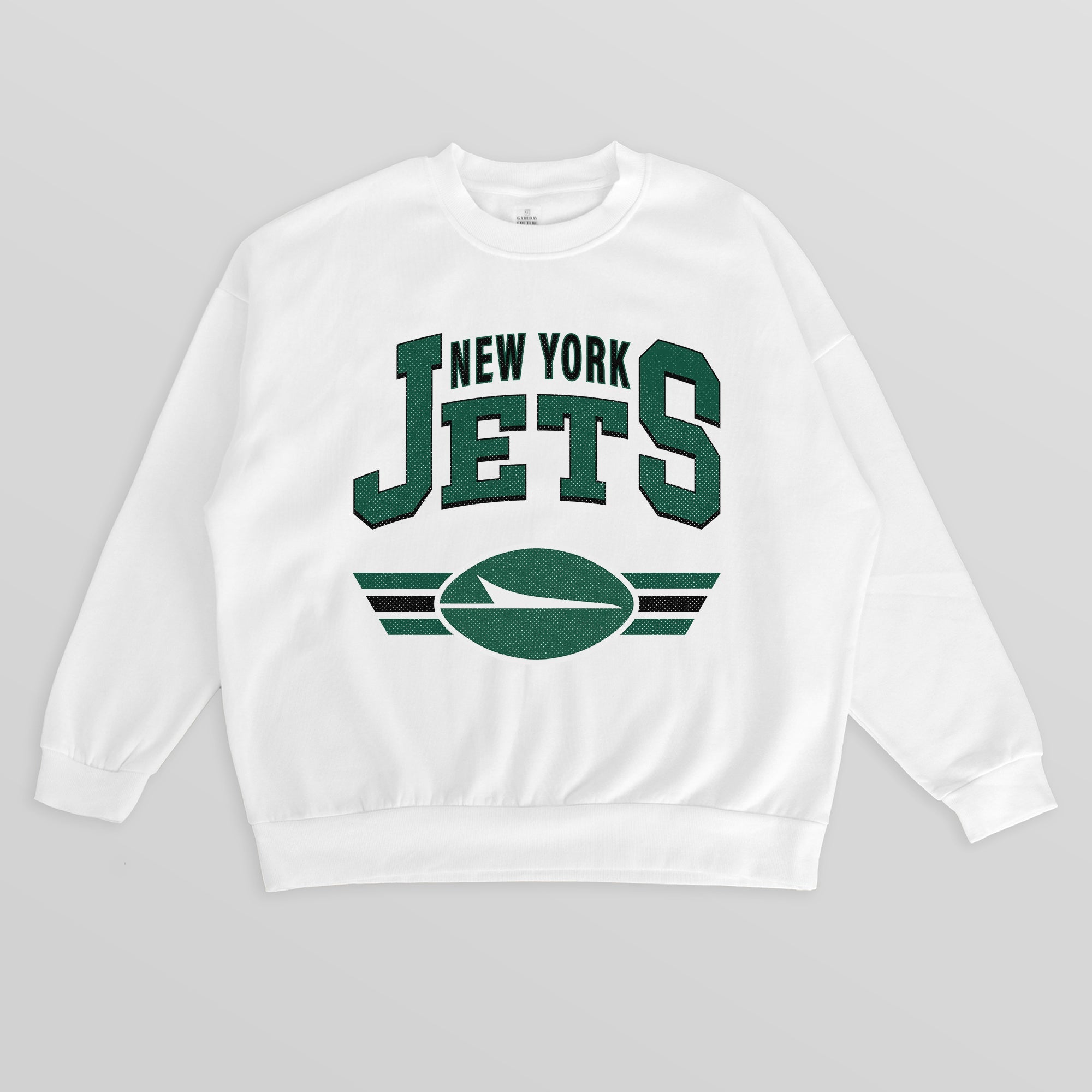 NEW YORK JETS SWIFT STRIKE PREMIUM FLEECE CREWNECK PULLOVER