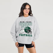 NEW YORK JETS HOME TURF PREMIUM FLEECE CREWNECK PULLOVER
