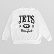 NEW YORK JETS PEAK SEASON PREMIUM FLEECE CREWNECK PULLOVER