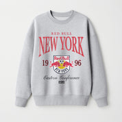 RED BULL NEW YORK INSTANT CLASSIC PREMIUM FLEECE DROP SHOULDER CREWNECK PULLOVER