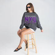 NEW YORK UNIVERSITY VIOLETS KICKOFF CLASSIC PREMIUM FLEECE PULLOVER