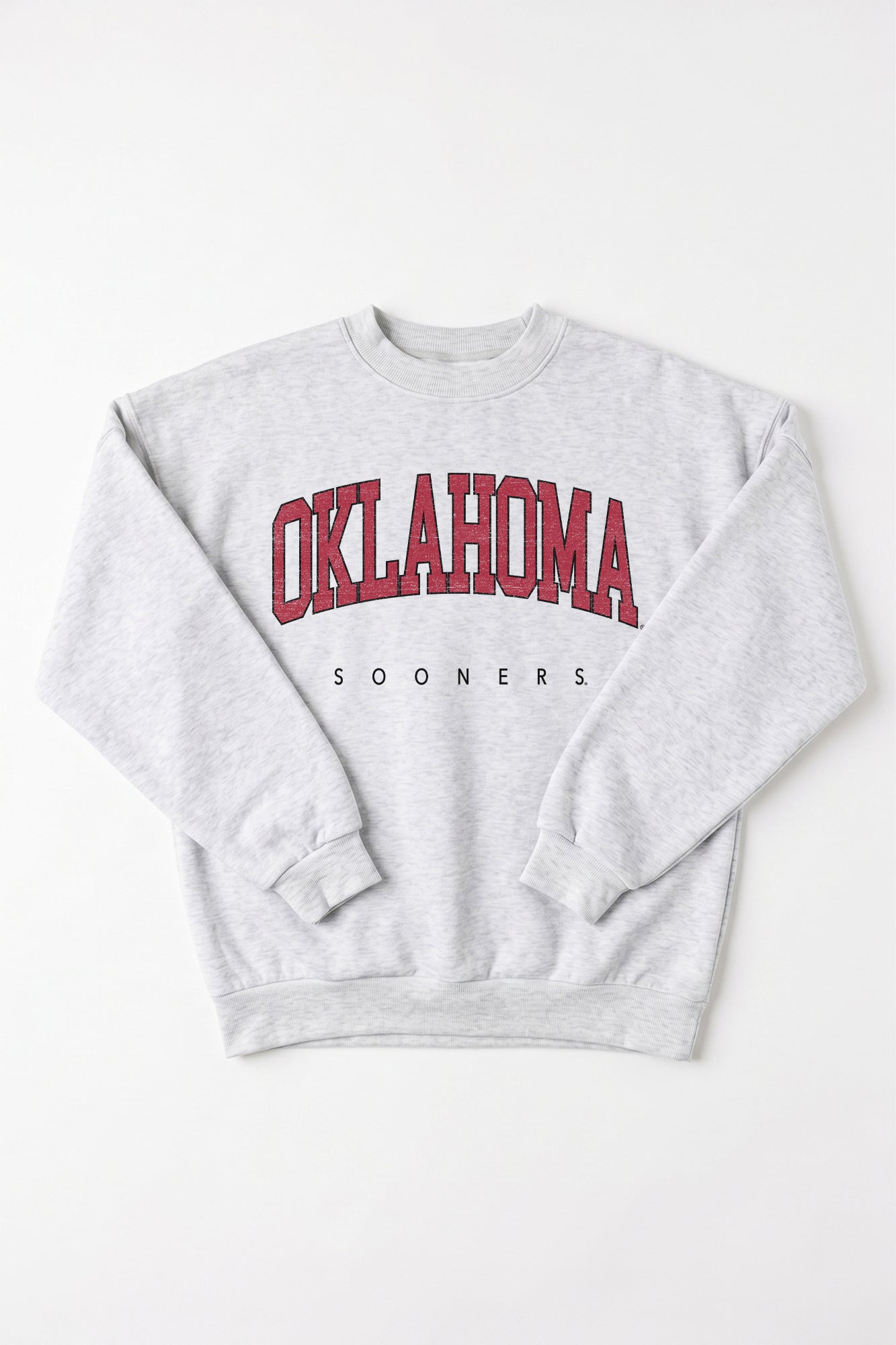 OKLAHOMA SOONERS NEXT MOVE PREMIUM FLEECE UNISEX CREWNECK PULLOVER