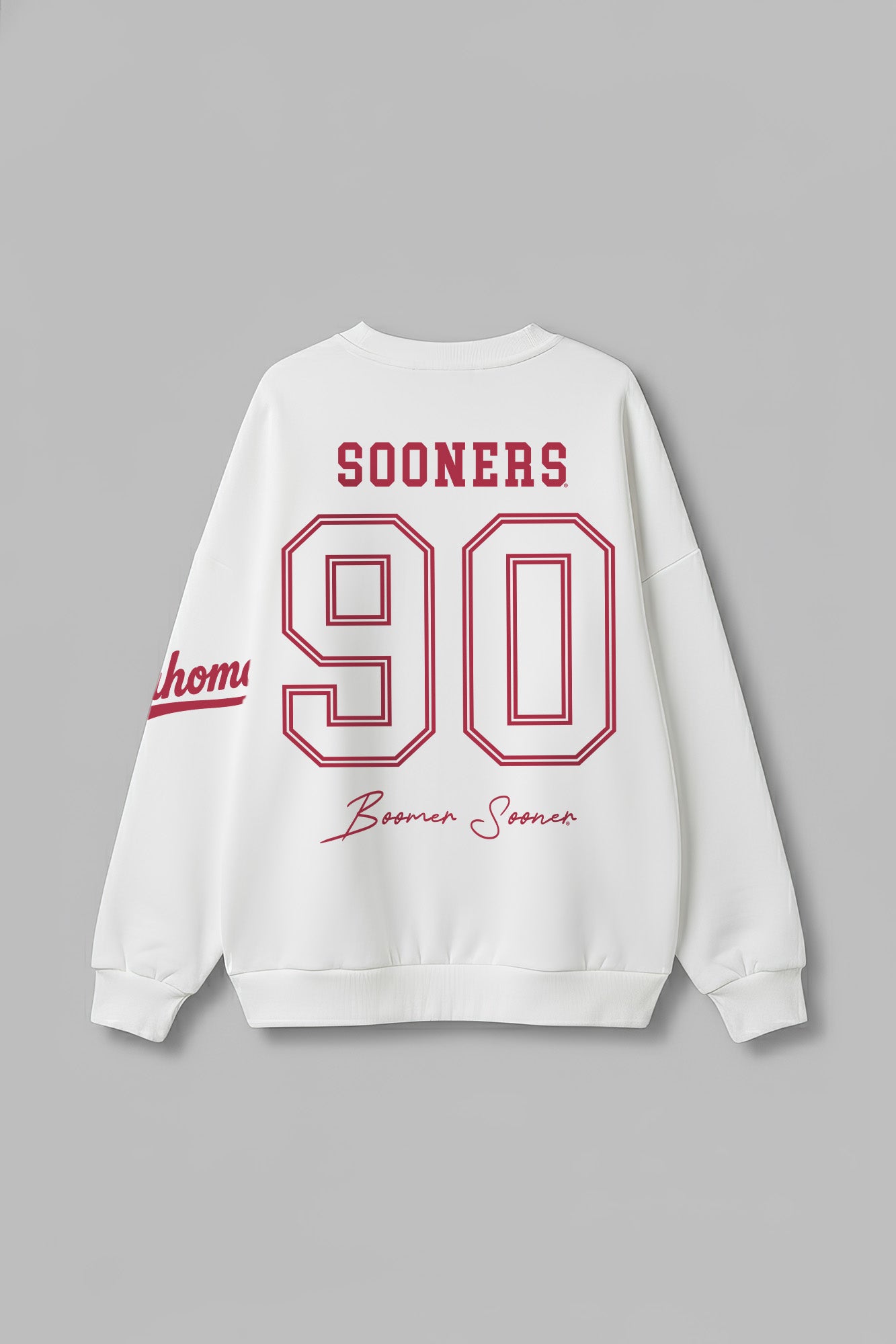 OKLAHOMA SOONERS DAY ONE PREMIUM FLEECE UNISEX CREWNECK PULLOVER