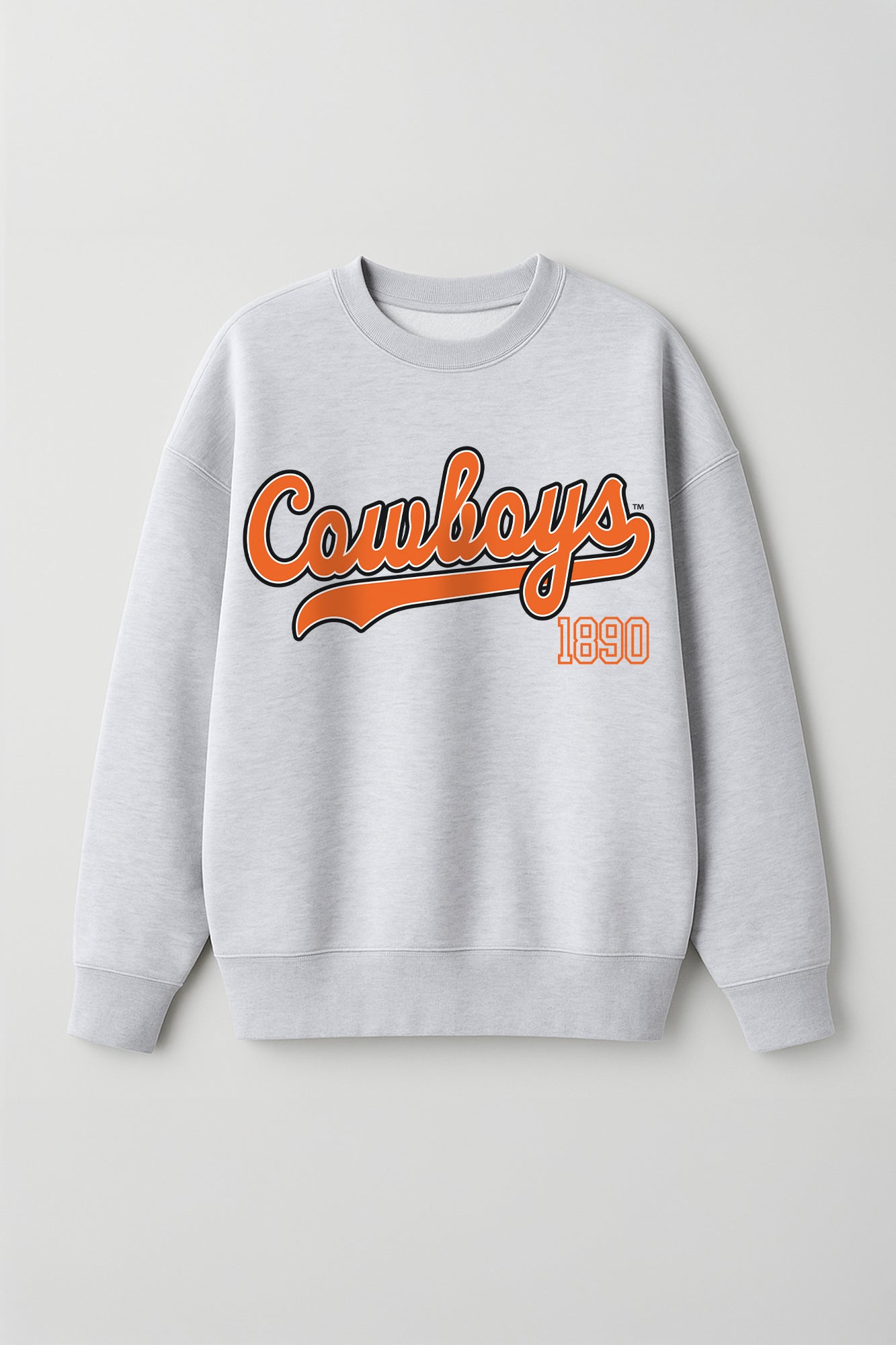 OKLAHOMA STATE COWBOYS CLASSIC WIN PREMIUM FLEECE CREWNECK PULLOVER