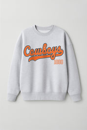 OKLAHOMA STATE COWBOYS CLASSIC WIN PREMIUM FLEECE CREWNECK PULLOVER