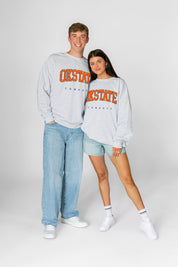 OKLAHOMA STATE COWBOYS NEXT MOVE PREMIUM FLEECE UNISEX CREWNECK PULLOVER