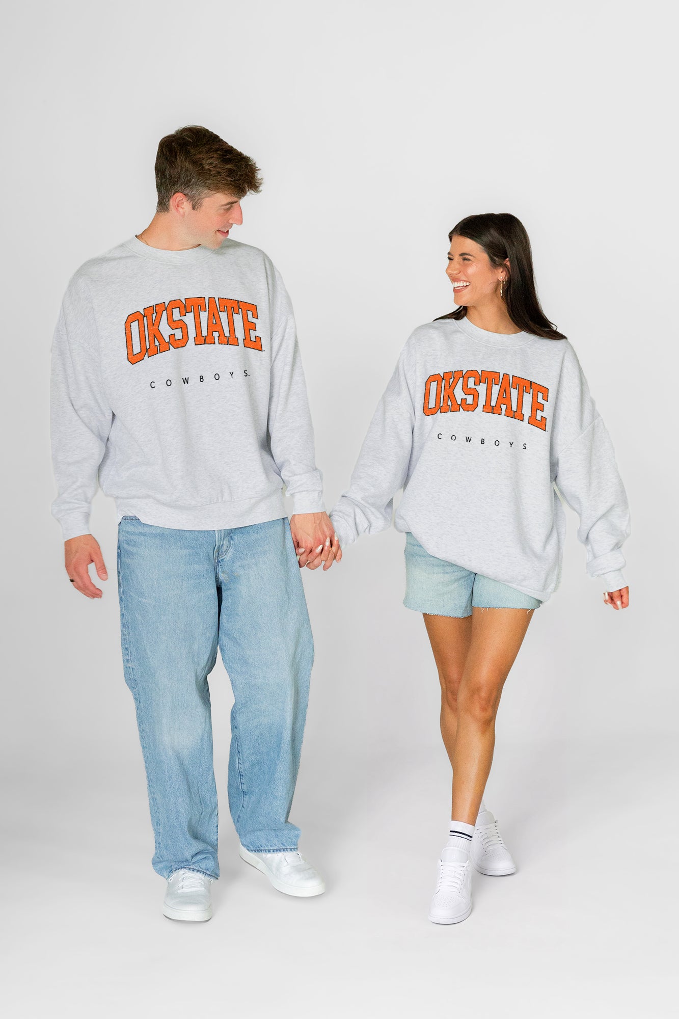 OKLAHOMA STATE COWBOYS NEXT MOVE PREMIUM FLEECE UNISEX CREWNECK PULLOVER