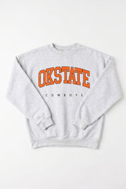 OKLAHOMA STATE COWBOYS NEXT MOVE PREMIUM FLEECE UNISEX CREWNECK PULLOVER