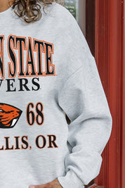 OREGON STATE BEAVERS Allegiance Fleece Drop-Shoulder Pullover