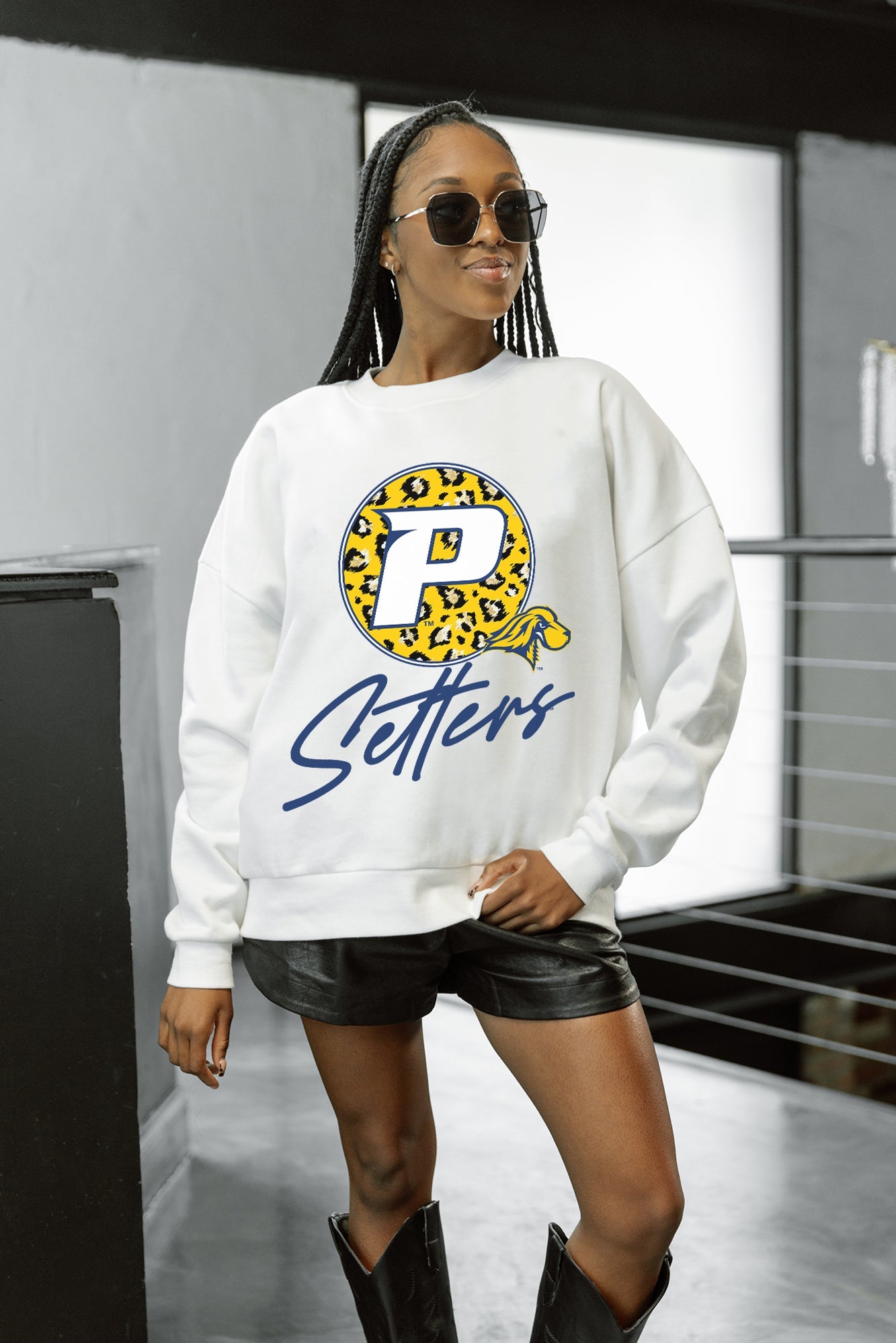 PACE SETTERS WILD BREAKTHROUGH PREMIUM FLEECE CREWNECK PULLOVER