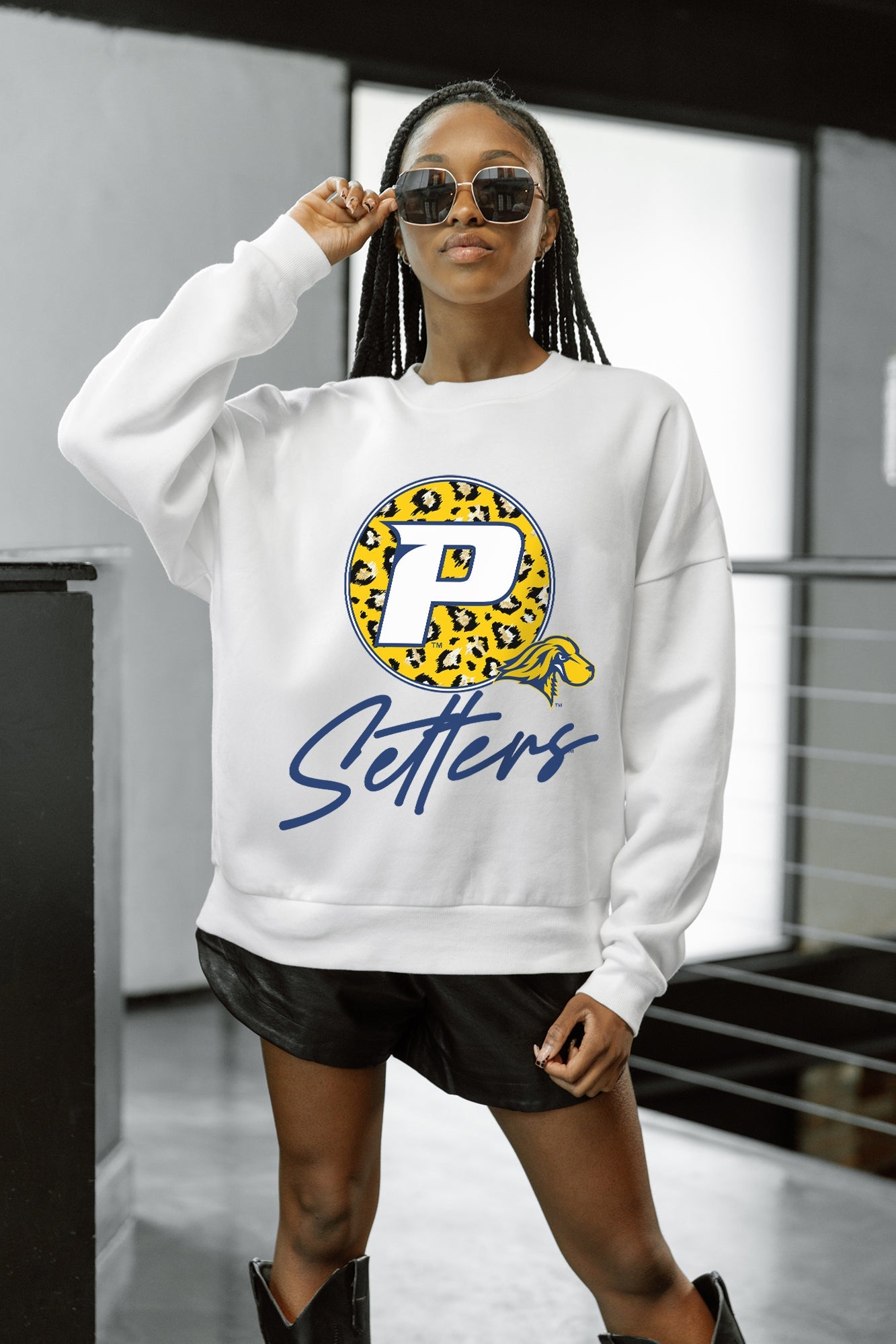 PACE SETTERS WILD BREAKTHROUGH PREMIUM FLEECE CREWNECK PULLOVER