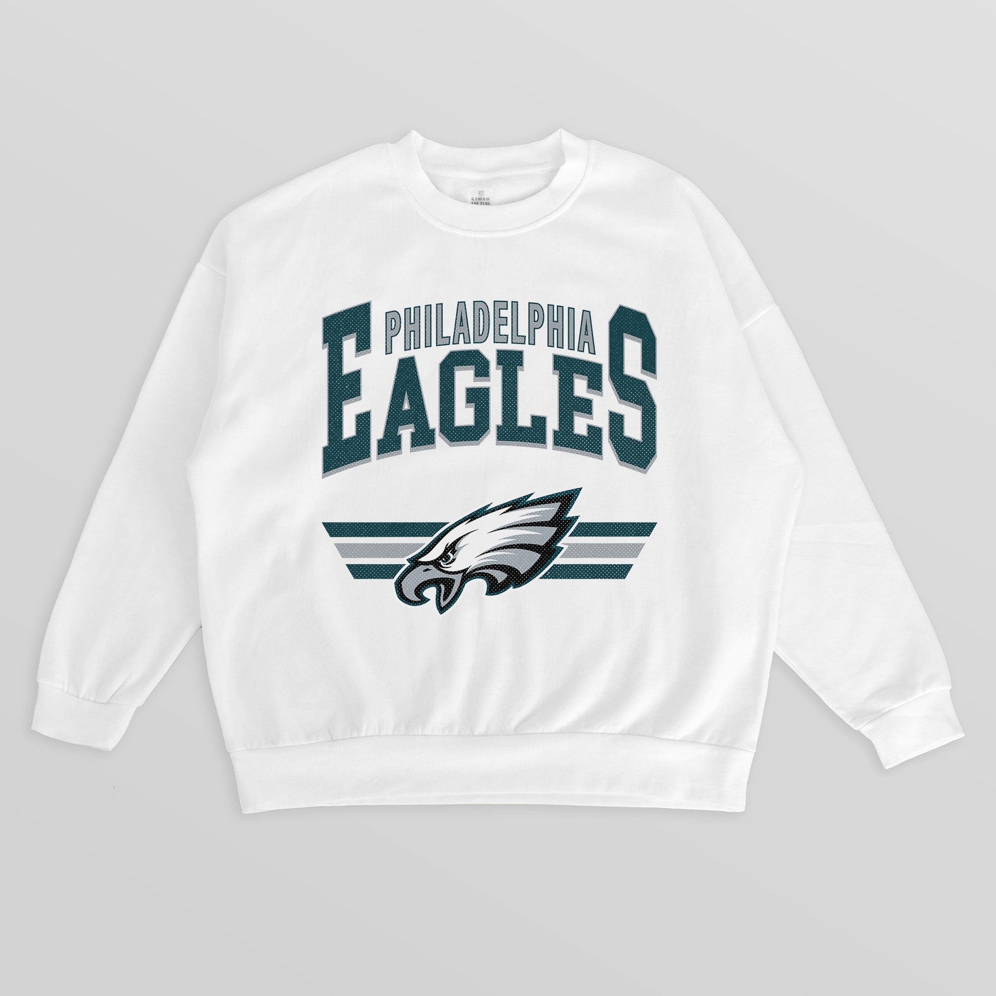 PHILADELPHIA EAGLES SWIFT STRIKE PREMIUM FLEECE CREWNECK PULLOVER