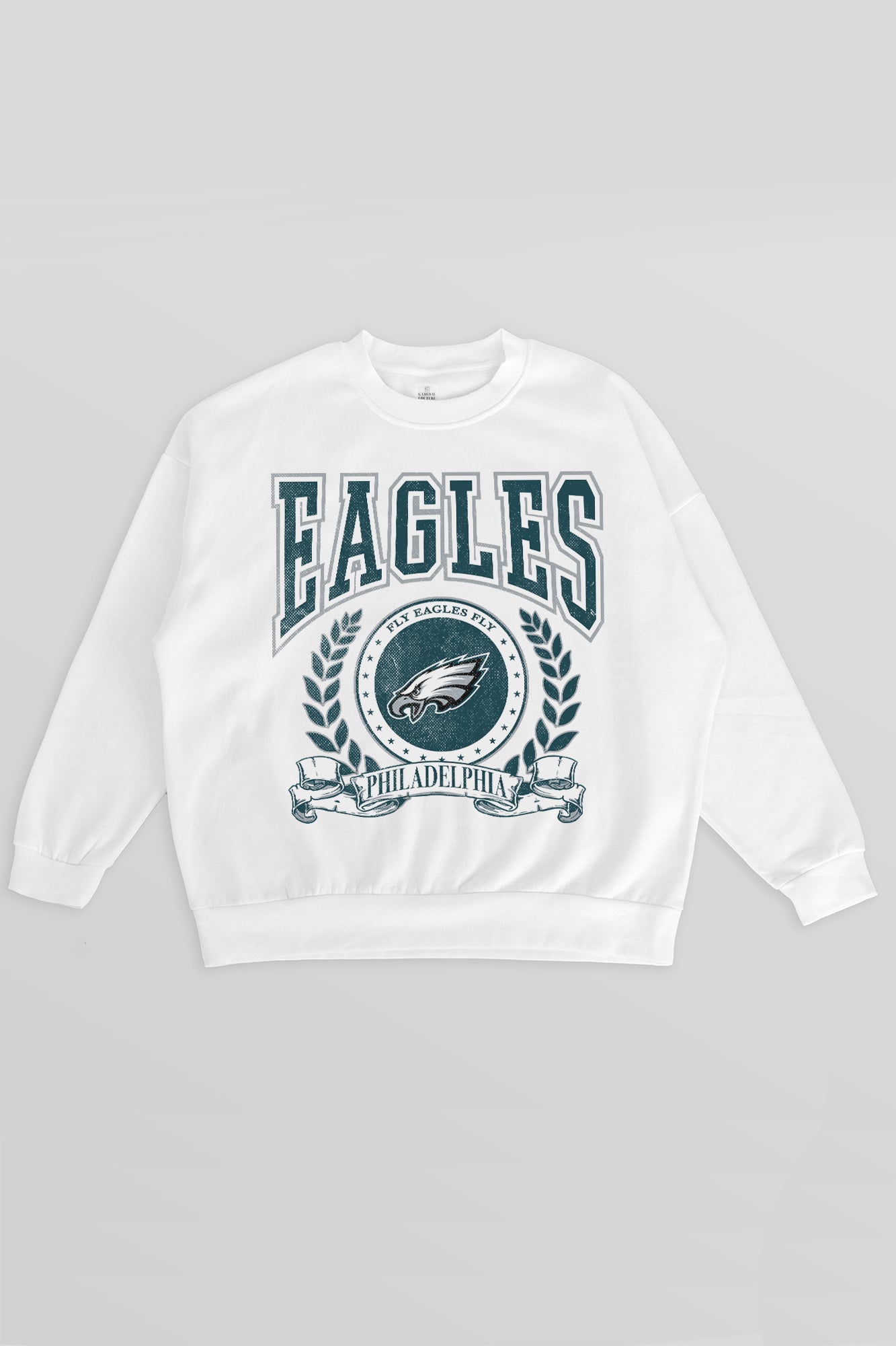 PHILADELPHIA EAGLES STAY COOL PREMIUM FLEECE CREWNECK PULLOVER