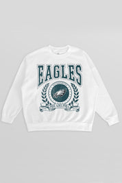 PHILADELPHIA EAGLES STAY COOL PREMIUM FLEECE CREWNECK PULLOVER