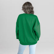 PHILADELPHIA EAGLES LEGACY CLUB PREMIUM FLEECE CREWNECK PULLOVER