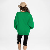 PHILADELPHIA EAGLES PRIME PLAY PREMIUM FLEECE DROP SHOULDER CREWNECK PULLOVER