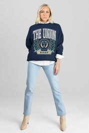 PHILADELPHIA UNION CLASSIC ARCHIVES PREMIUM FLEECE DROP SHOULDER CREWNECK PULLOVER