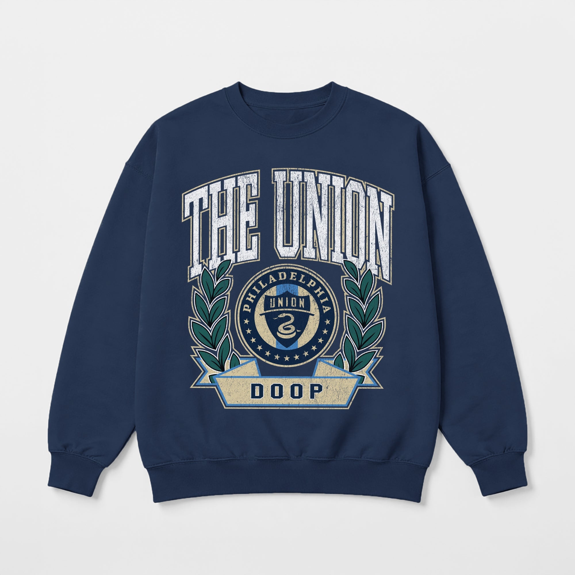 PHILADELPHIA UNION CLASSIC ARCHIVES PREMIUM FLEECE DROP SHOULDER CREWNECK PULLOVER