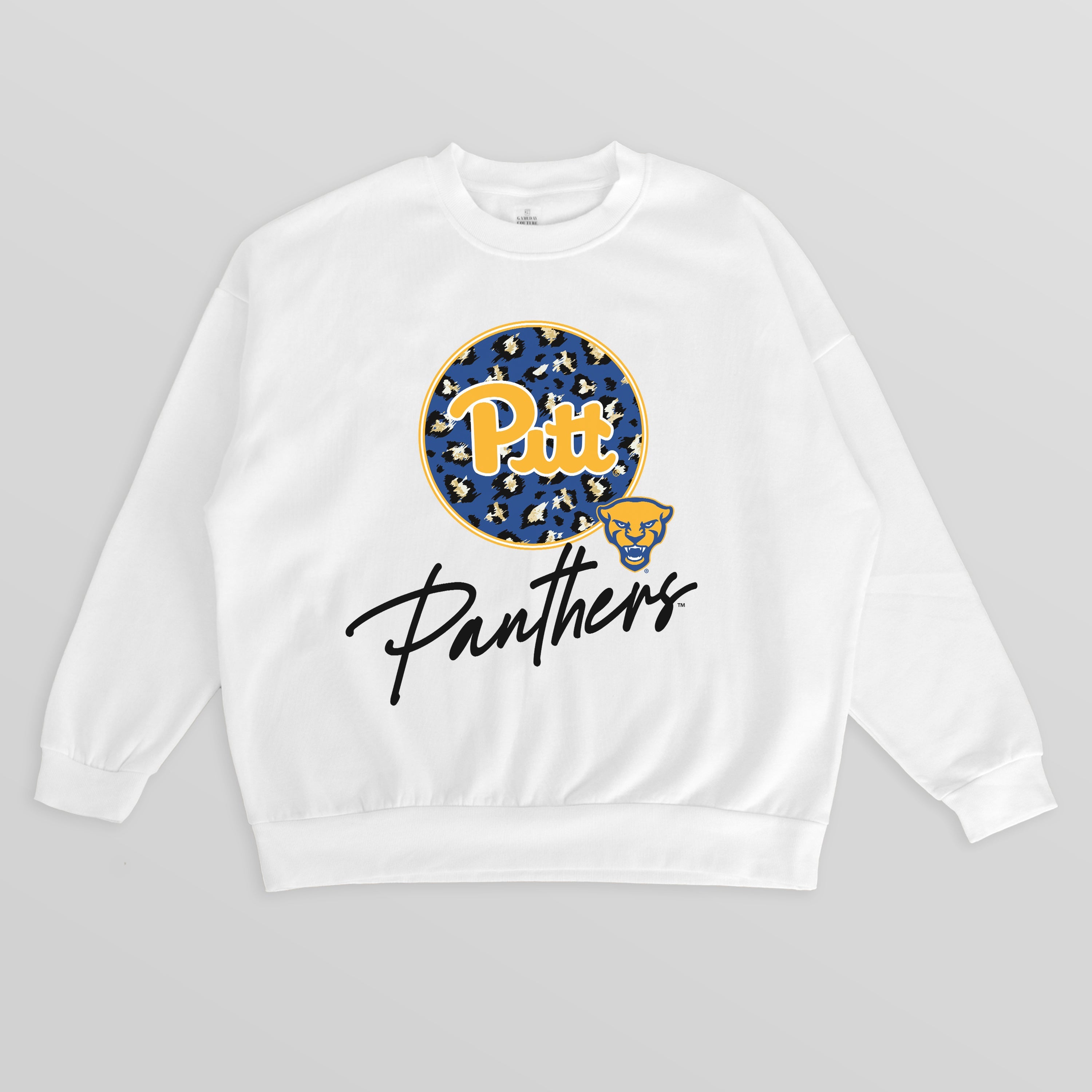 PITTSBURGH PANTHERS WILD BREAKTHROUGH PREMIUM FLEECE CREWNECK PULLOVER