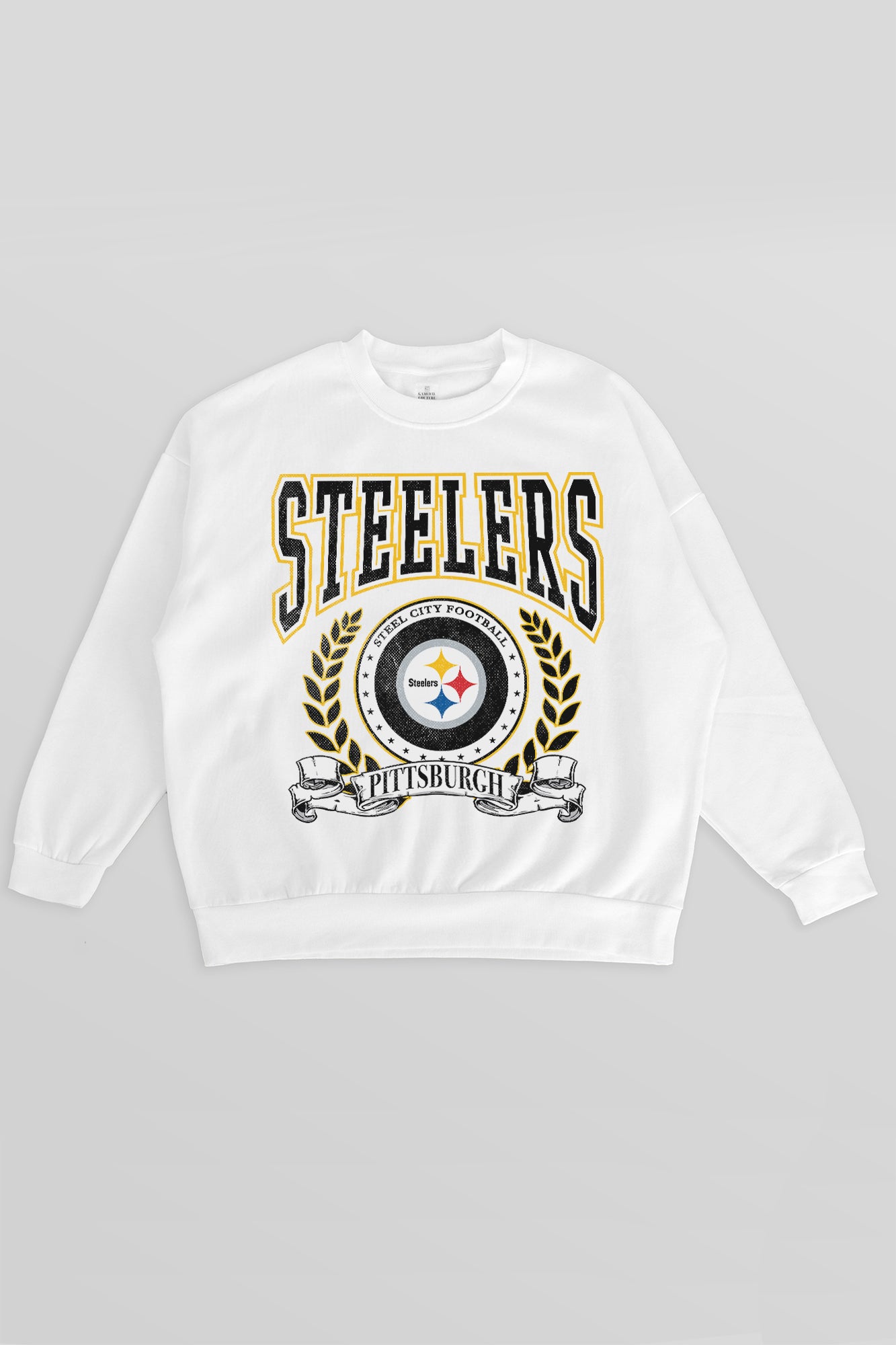 PITTSBURGH STEELERS STAY COOL PREMIUM FLEECE CREWNECK PULLOVER