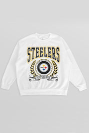 PITTSBURGH STEELERS STAY COOL PREMIUM FLEECE CREWNECK PULLOVER
