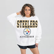 PITTSBURGH STEELERS Sunday Drives Fleece Crewneck Pullover