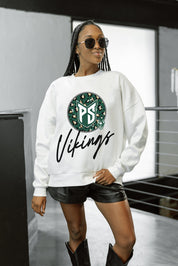 PORTLAND STATE VIKINGS WILD BREAKTHROUGH PREMIUM FLEECE CREWNECK PULLOVER