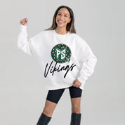 PORTLAND STATE VIKINGS WILD BREAKTHROUGH PREMIUM FLEECE CREWNECK PULLOVER