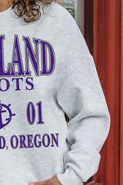 PORTLAND PILOTS ALLEGIANCE PREMIUM FLEECE DROP SHOULDER CREWNECK PULLOVER