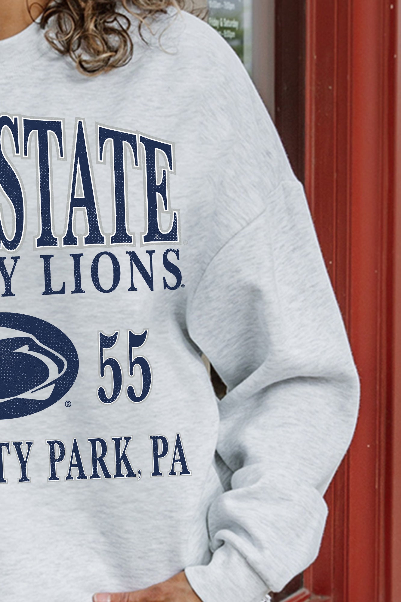 PENN STATE NITTANY LIONS Allegiance Fleece Drop-Shoulder Pullover