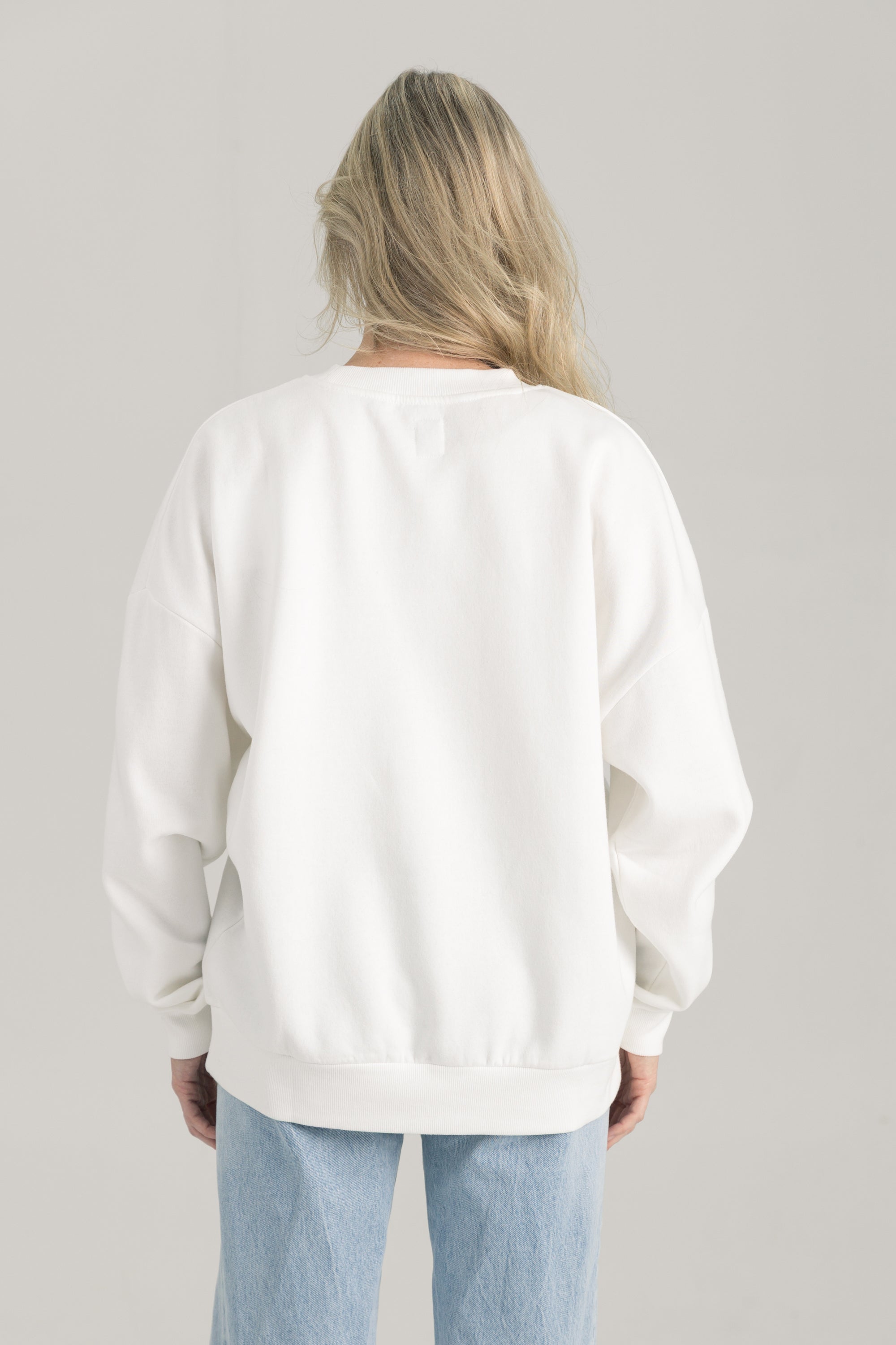 PENN STATE NITTANY LIONS TIMELESS TRIUMPH PREMIUM FLEECE DROP SHOULDER CREWNECK PULLOVER