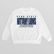 PENN STATE NITTANY LIONS ALUMNI ERA PREMIUM DROP SHOULDER FLEECE CREWNECK PULLOVER