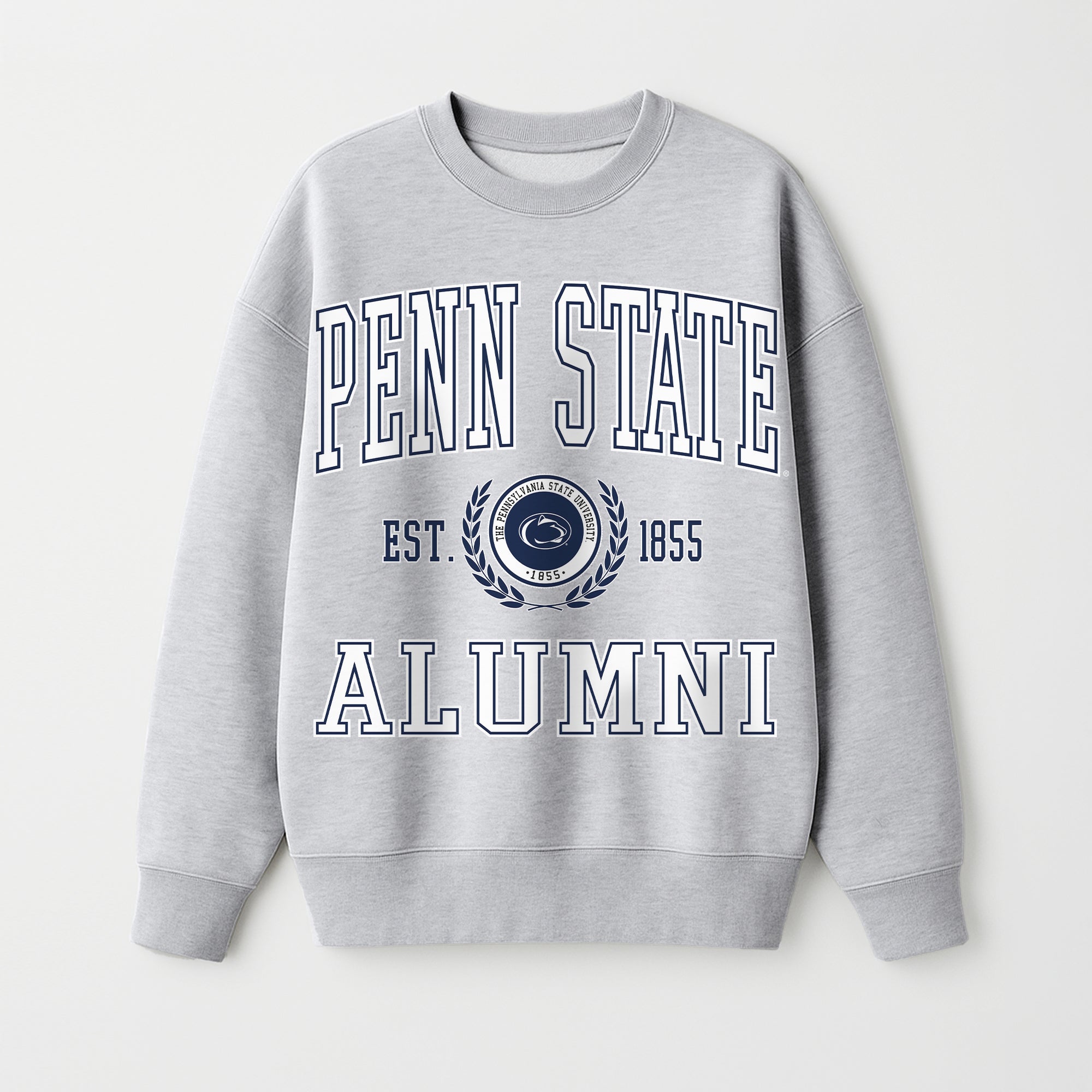 PENN STATE NITTANY LIONS DEGREE UNLOCKED PREMIUM DROP SHOULDER FLEECE CREWNECK PULLOVER