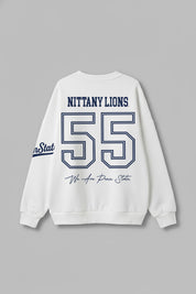 PENN STATE NITTANY LIONS DAY ONE PREMIUM FLEECE UNISEX CREWNECK PULLOVER