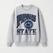 PENN STATE NITTANY LIONS GAME ON PREMIUM FLEECE DROP SHOULDER CREWNECK PULLOVER