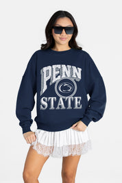 PENN STATE NITTANY LIONS MAIN CHARACTER PREMIUM FLEECE DROP SHOULDER CREWNECK PULLOVER