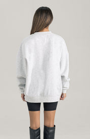 PURDUE BOILERMAKERS HERITAGE PREMIUM FLEECE DROP SHOULDER CREWNECK PULLOVER