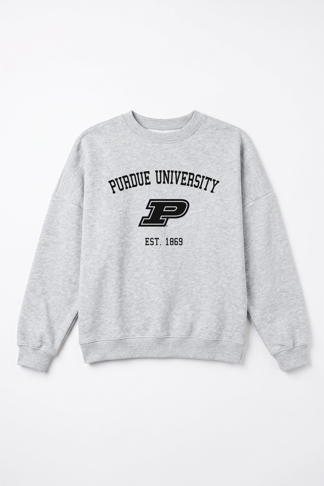 PURDUE BOILERMAKERS CAMPUS ENERGY PREMIUM FLEECE CREWNECK PULLOVER